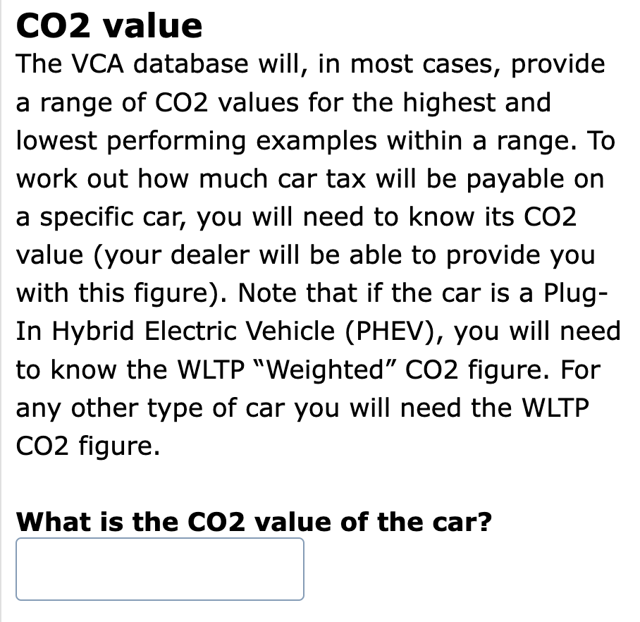 The text input has a label right above it. The content above has a heading as an introduction.